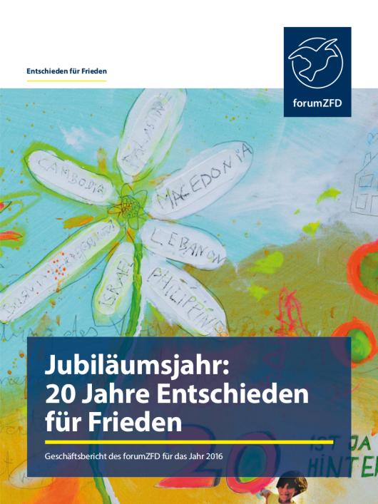 Cover des Gesch&auml;ftsberichts 2016