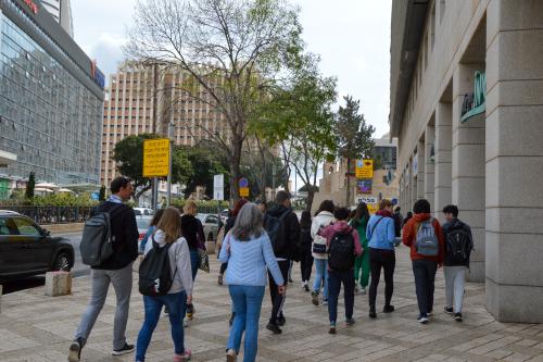 Exchange group in Haifa.&nbsp;