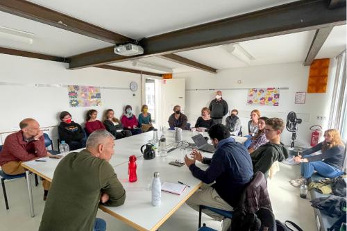 A Brown Bag Lunch at Pro Peace&rsquo;s Head Office