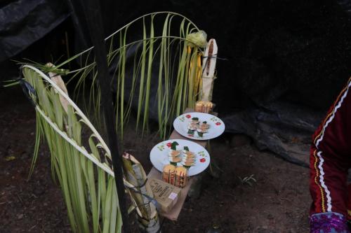 Manobo ritual preceding a meeting