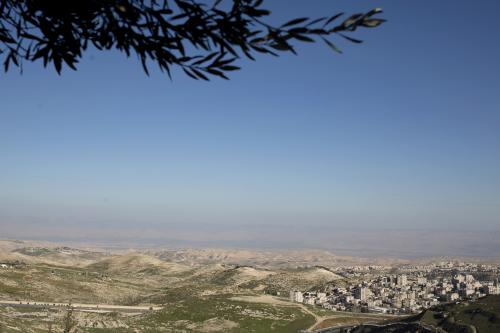 view of jerusalem from the mount of olives