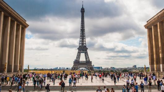 Der Eiffelturm in Paris