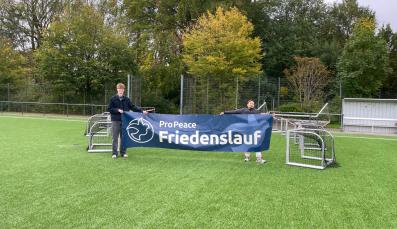 Banner Münsteraner Friedenslauf