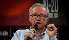 David Grossman bei einer Rede