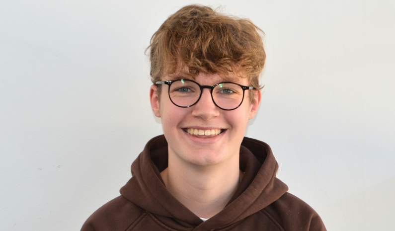 Portraitbild von Hannes Grohs, Freiwilliger bei Pro Peace