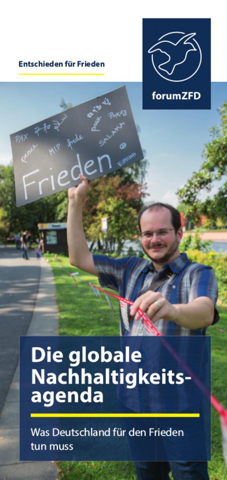 Flyer: Die globale Nachhaltigkeitsagenda