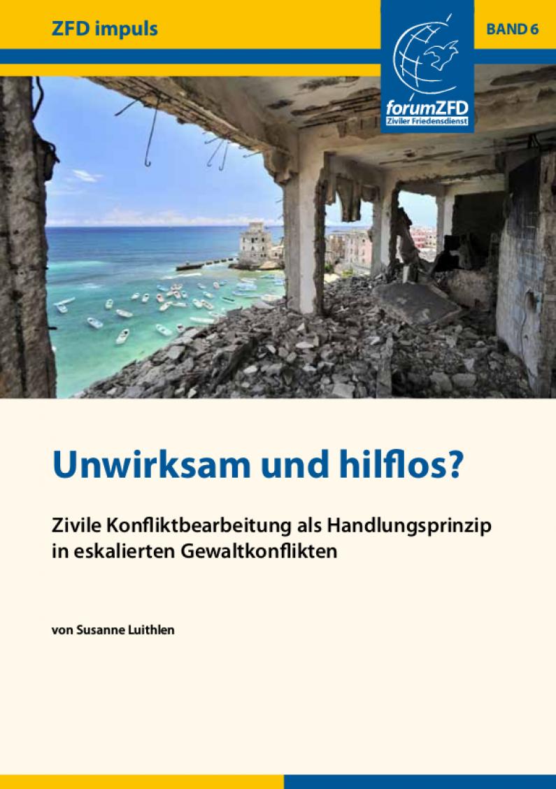 Cover des ZFDimpuls Bandes 6: „Unwirksam und hilflos?"