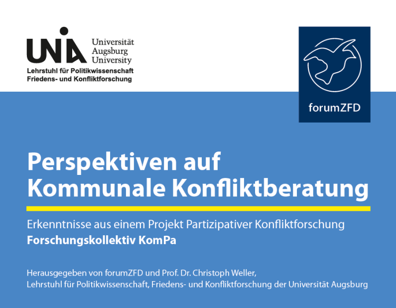 Perspektiven auf Kommunale Koniktberatung Perspektiven auf Kommunale Koniktberatung