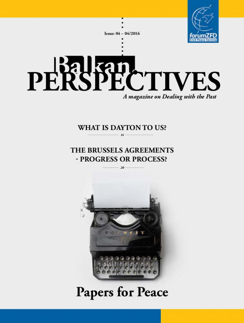 Cover of Balkan.Perspectives, Issue No. 4