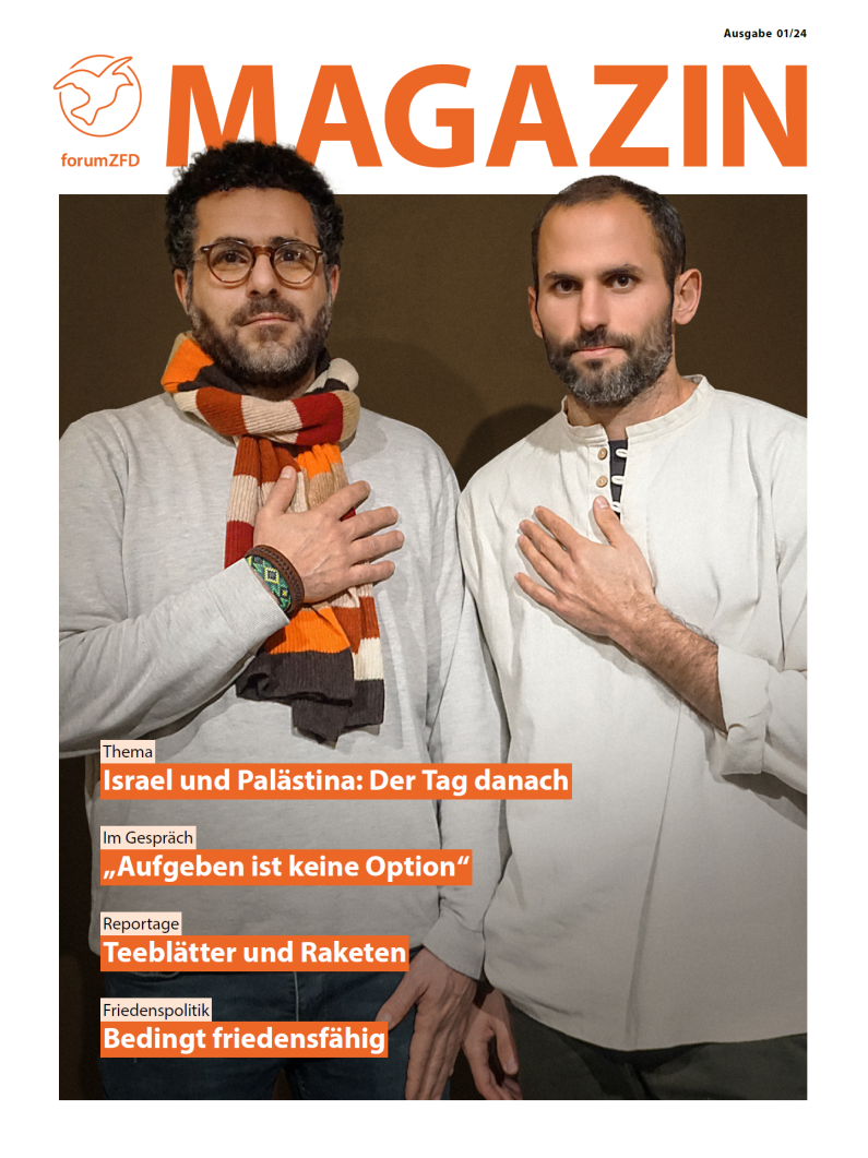 Coverbild des ForumZFD Magazins, Ausgabe 01-2024
