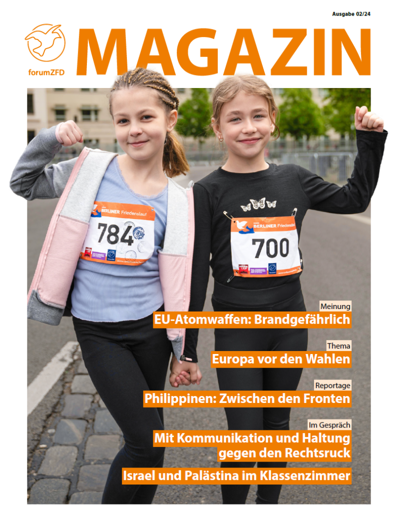 Coverbild des ForumZFD Magazins Coverbild des ForumZFD Magazins, Ausgabe 02-2024