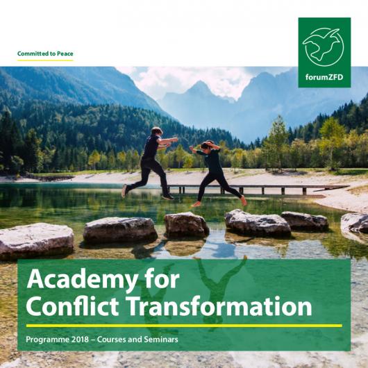 Annual program 2018 of the Academy for Conflict Transformation