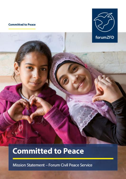 forumZFD Mission Statement "Committed to Peace"