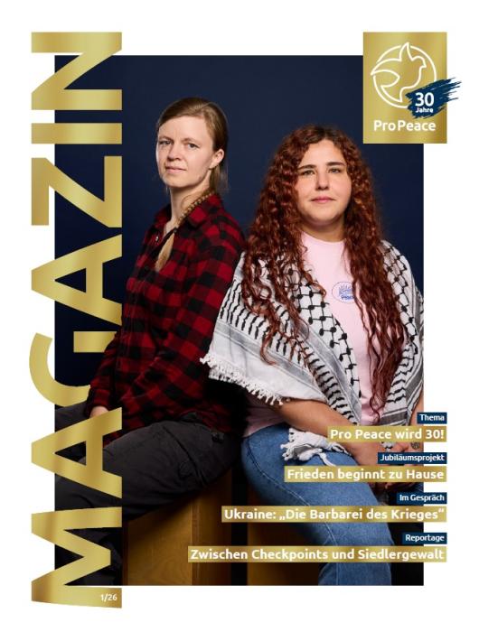 Cover des Pro Peace Magazins, Ausgabe 01-26