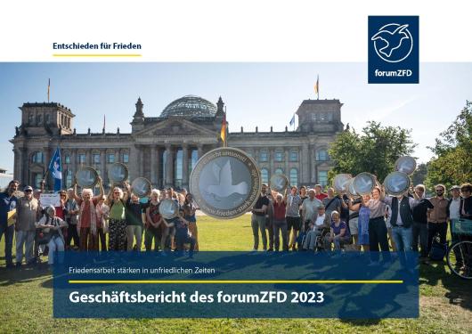 Cover Gesch&auml;ftsbericht 2023