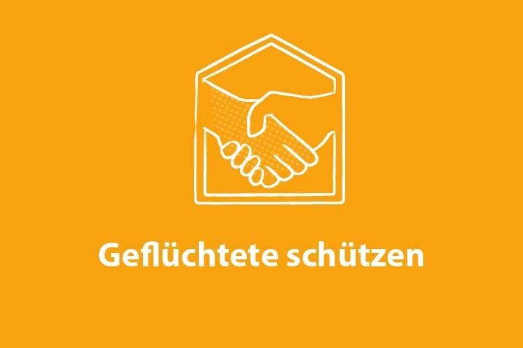 Geflüchtete schützen