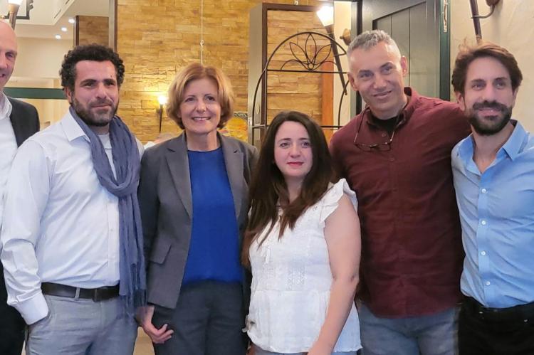 combatants for peace bei Preisverleihung