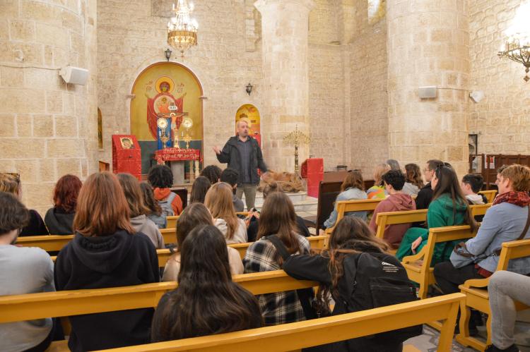 Visit to the House of Grace, Haifa