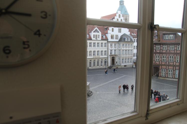 Bürofenster von Sozialdezernent Spitzer 