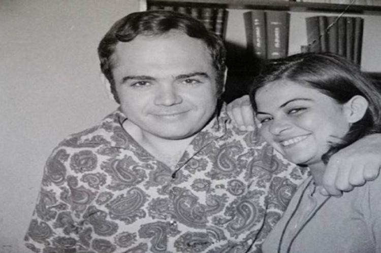 Wadad Halawani mit Ehemann.