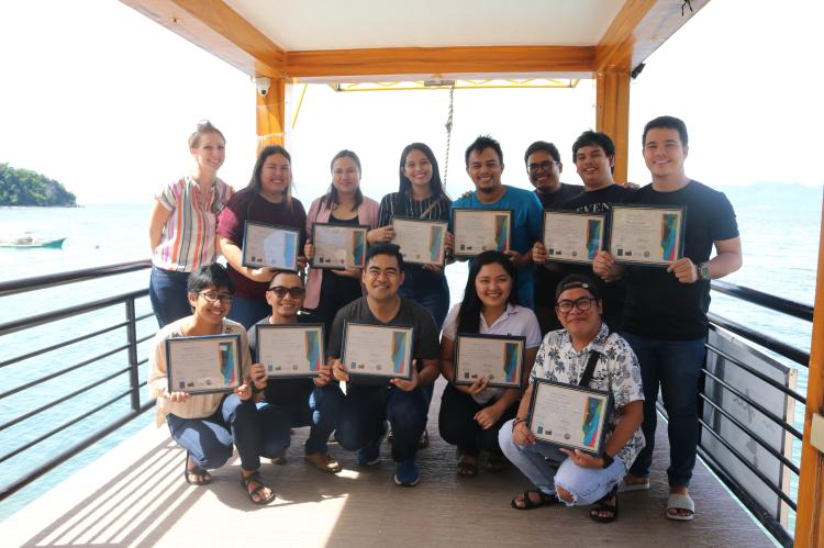 Group picture of the CSJ certified media educators