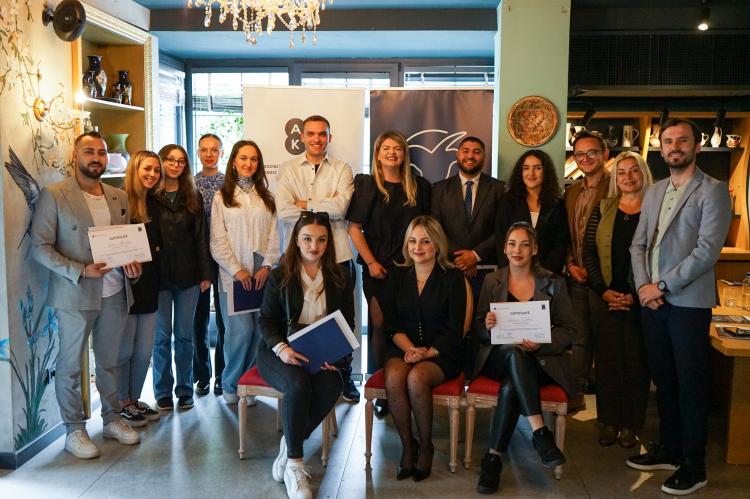 Certification ceremony for the Academy - Dealing with the Past Journalism and Conflict Sensitive Reporting 2
