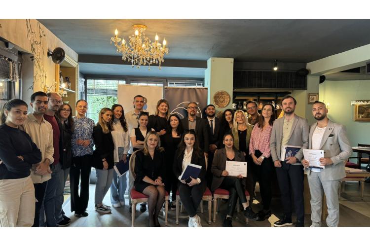 Certification ceremony for the Academy - Dealing with the Past Journalism and Conflict Sensitive Reporting 8