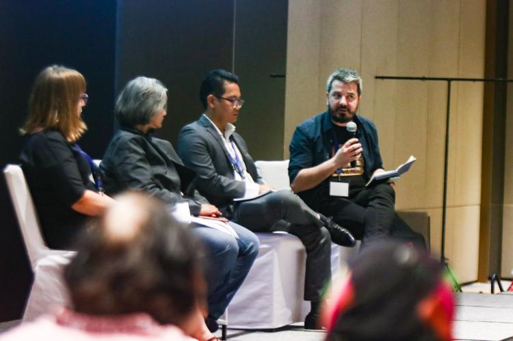 Korab Krasniqi on the international panel