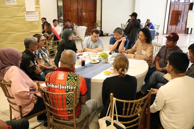 Breakout discussion during the launch event