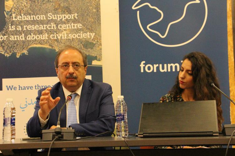 Ghassan Moukhaiber sharing his thoughts