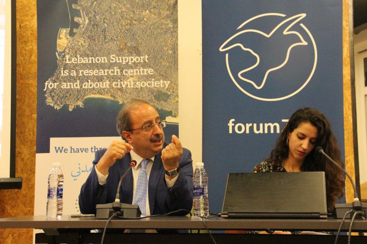 Ghassan Moukhaiber sharing his thoughts