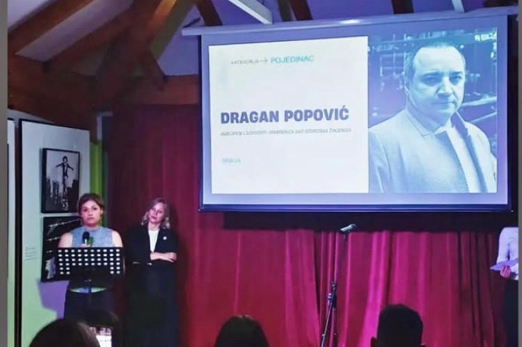 Jelena &Scaron;antić Award Presented to Losing Humanity 4