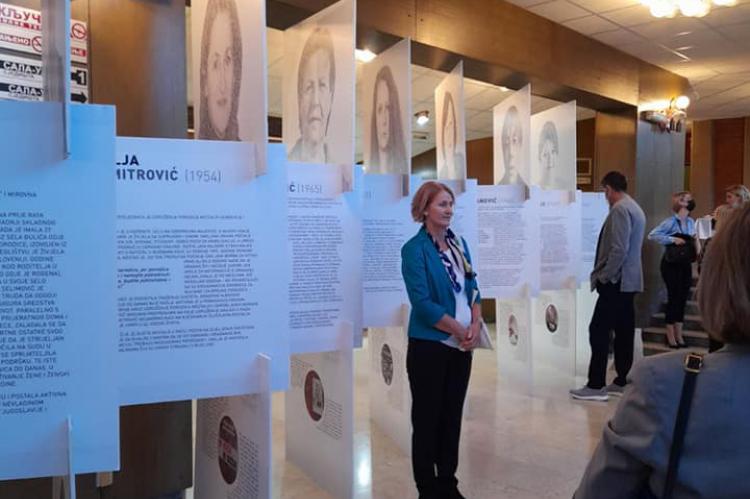Peace with Women's Face exhibition opened in Prijedor 3