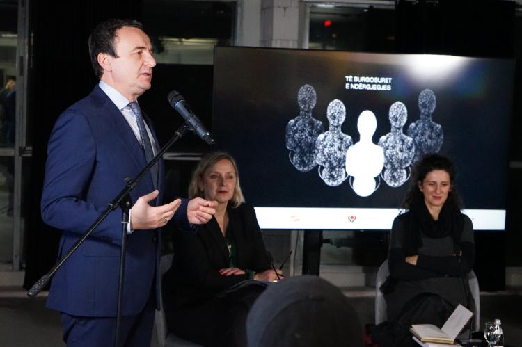Prisoners of Conscience - Book launch of opening of exhibition in Prishtina 7