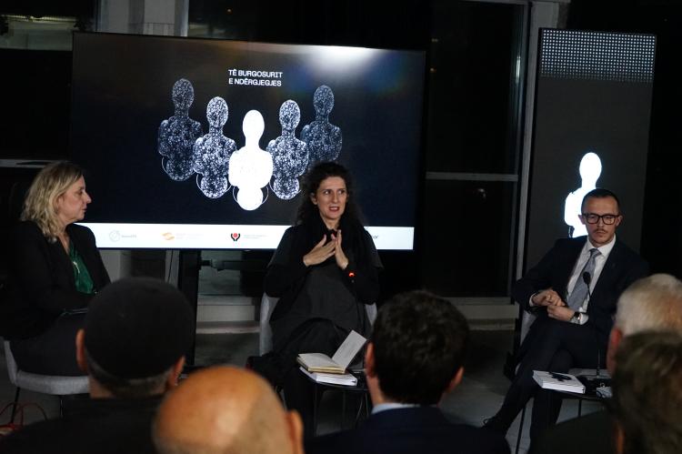 Prisoners of Conscience - Book launch of opening of exhibition in Prishtina 5