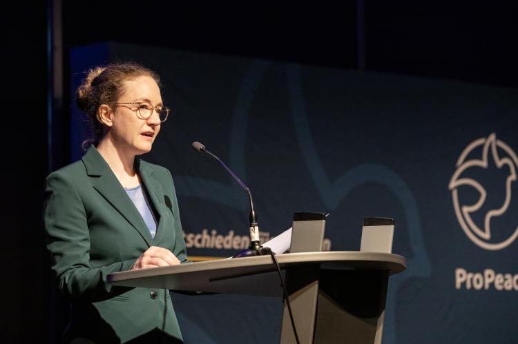 Caroline Wiegand bei Jubil&auml;ums-VA