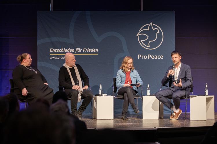 1. Panel bei Jubil&auml;ums-VA