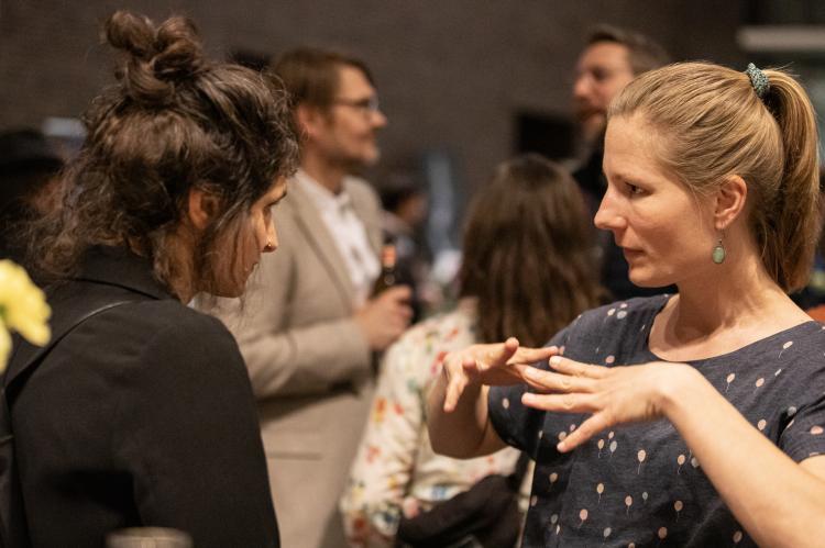 Empfang bei der Jubil&auml;ums-VA