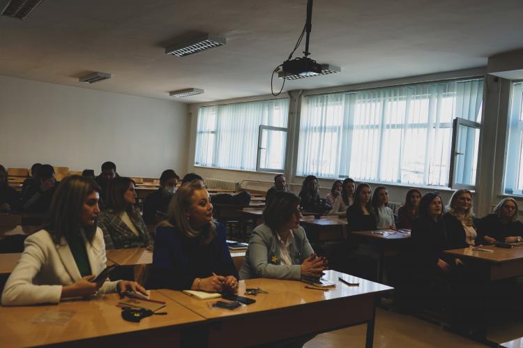 Promotion of ‘Beyond pain, toward courage’ at the University of Gjakova ‘Fehmi Agani’ 2