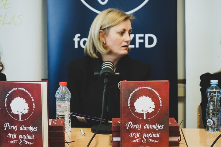 Promotion of ‘Beyond pain, toward courage’ at the University of Gjakova ‘Fehmi Agani’ 4