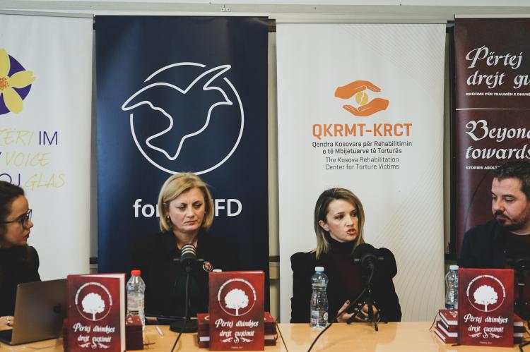 Promotion of ‘Beyond pain, toward courage’ at the University of Gjakova ‘Fehmi Agani’ 6