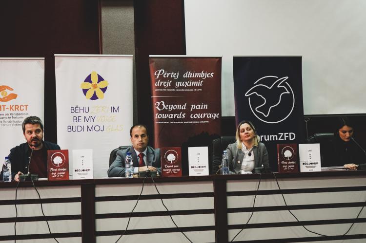 Promotion of ‘Beyond pain, toward courage’ at the University of Prizren ‘Ukshin Hoti’ 3