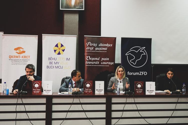 Promotion of ‘Beyond pain, toward courage’ at the University of Prizren ‘Ukshin Hoti’ 7