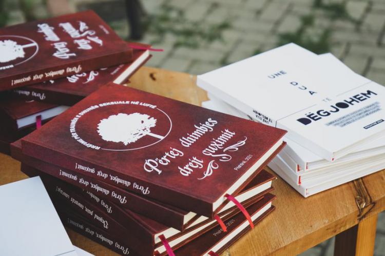 Promotion of ‘Beyond pain, towards courage: Stories about the trauma of wartime sexual violence’ in Prizren 3