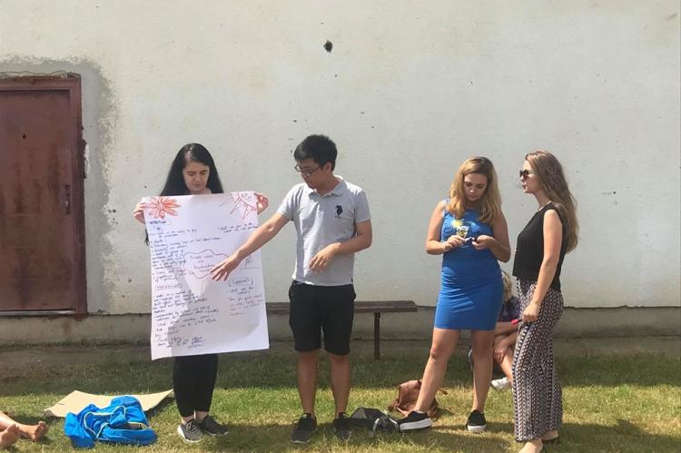 The Democracy & Peacebuilding in Bosnia & Herzegovina youth camp in Prijedor