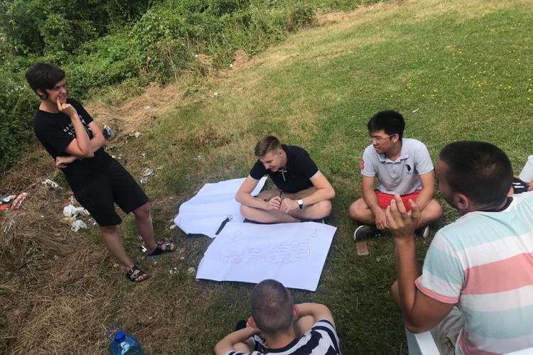 The Democracy & Peacebuilding in Bosnia & Herzegovina youth camp in Prijedor