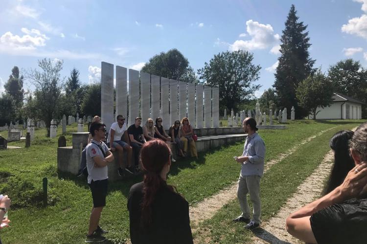 The Democracy & Peacebuilding in Bosnia & Herzegovina youth camp in Prijedor