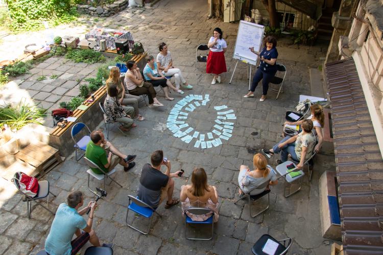 Workshop on NVC for the School of Culture of Neighbourhood in Odesa