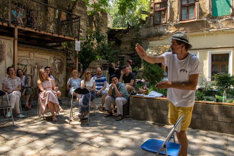 Participants of the School of Culture of Neighbourhood in Odesa, 2019