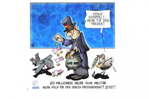 Karikatur 20 Mio. mehr